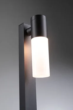 Borne lumineuse Tralia IP44 650mm max. 10W 230V Anthracite E27 Aluminium