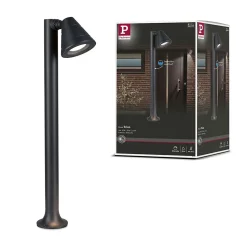 Borne lumineuse Trian IP44 rond 600mm max. 35W 230V Anthracite GU10 Aluminium