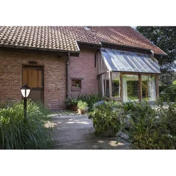 Borne Noir Matt UNITE, LED Intégrée, 9W, 330 lumens, 3000K, IP44, 230V, Classe I