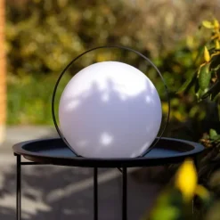 Boule LED Asta avec métal 25 cm