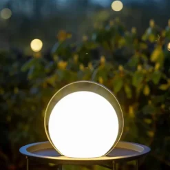 Boule LED Asta avec métal 25 cm