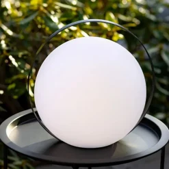 Boule LED Asta avec métal 20 cm