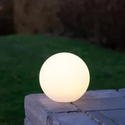 Boule lumineuse LED Mia blanche 30 cm
