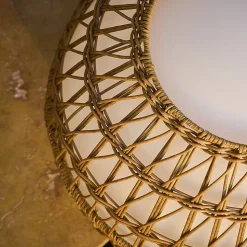 Boule lumineuse sans fil DRESS ME Marron Polyéthylène D40CM