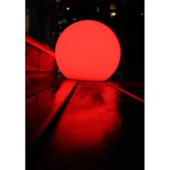Boule solaire AUCUNE Luna Medium 28 cm 75 lumens 16 couleurs télécommande