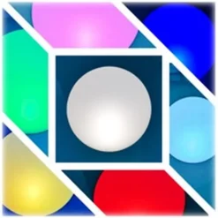 Boule solaire étanche 30cm, lumière blanche ou multicolore. 3 usages : flottante, posée, plantée