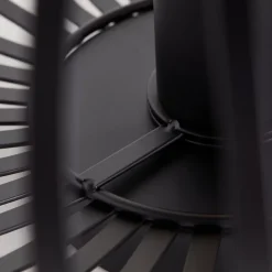 BREMEN Plafonnier noir E27 40 W métal ampoule non incluse