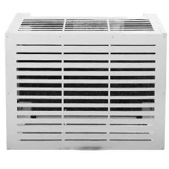 Cache climatiseur pour climatiseur LINEAR M Blanc en aluminium L86xP44xH68 cm