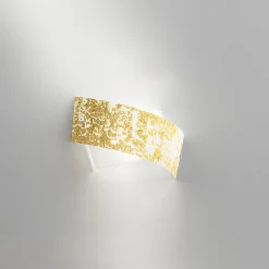 Camilla - Applique dorée 2XE14 max 2X28W IP20 - Applique murale LED 34x20cm