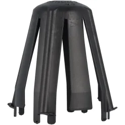 Capot de protection pour spot encastrés SpotClip-II HellermannTyton noir vendu par 3 pièces