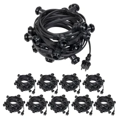 Câble Guirlande Guinguette 100M 200 Douilles