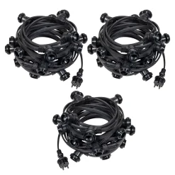 Câble Guirlande Guinguette 30M 60 Douilles