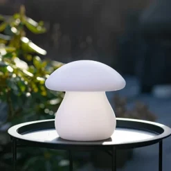 Champignon LED Lea 23 cm blanc