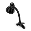 CHARLESTON CLIP: Lampe de bureau avec culot E27 et clip, noir