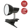 CHARLY: spot 24 LED avec clip, noir, 360Lm 5W