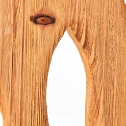 CHAUMONT Lampe à poser noir/bois aluminium/métal/bois -LED intégrée 10W - ampoule incluse