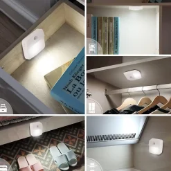 CHIC2 : lampe 2 LED à piles avec détecteur de mouvement