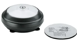 Éclairage d'armoire LED Pile ButtonLED interrupteur inclus 88mm 70lm 3000K gradable Anthracite