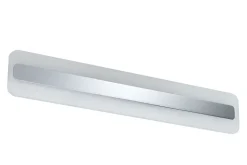 Éclairage de miroir LED Lukida IP44 3000K 650lm 230V 9W Chrome Blanc