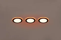 Éclairage encastré Led 4W, 350lm, 3000K, Noir mat - Trio - ARGUS