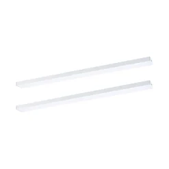 Éclairage sous-meubles LED Inline Kit d'extension Tunable White 2x4W 350x26mm 2x350lm 24V Blanc dépoli