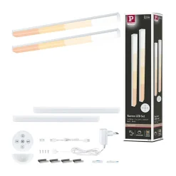 Éclairage sous-meubles LED Barreo 2x3,3W 300x22mm 2x300lm 230/24V Blanc