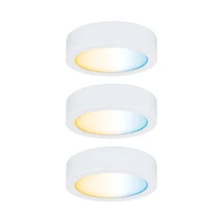 Clever Connect Spot LED Disc Tunable White 3x2,1W 12VA Blanc dépoli