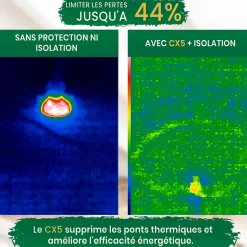 Cloche de Protection Spot x10. Jusqu'à Diametre Spot 190mm. Protection Isolation Laine de Verre et Laine Soufflée . Bbc rt2012