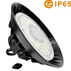 Cloche LED Industrielle 150W 120 degrés NOIR (Pack de 5) - Blanc Froid 6000K - 8000K - SILAMP