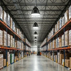 Cloche LED Industrielle 150W 120 degrés NOIR (Pack de 5) - Blanc Froid 6000K - 8000K - SILAMP