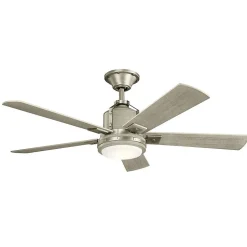 Colerne - 52in / 132cm Fan - Nickel brossé