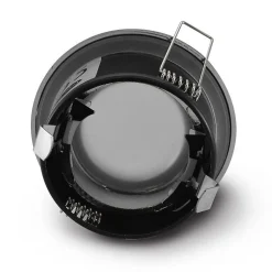 Collerette fixe finition alu brossé étanche IP65 diamètre 82mm