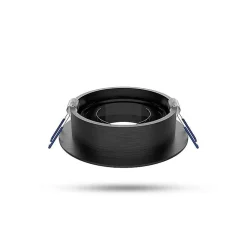 Collerette orientable finition noir diamètre 92mm