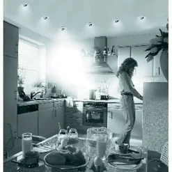 Collerette pour ampoule halogène GU5.3 Paulmann A-128793 50 W blanc, pivotable