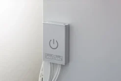 Commutateur tactile MaxLED IP20 144W gris H.8,5 x P.3 cm