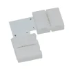 Connecteur d'angle pour ruban LED Waldeck IP20 12V L.3,5xl.3,5cm blanc mat GoodHome