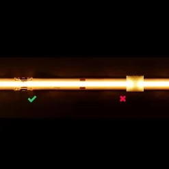 Connecteur Simple pour Ruban LED COB 8mm - SILAMP