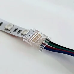 Connecteur Simple pour Ruban LED RGB 10mm IP20 - SILAMP