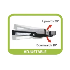 CRUISER : lampadaire à charge solaire 15W (1600lm) avec détecteur de mouvement