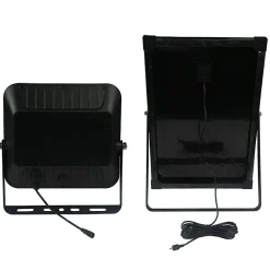 CUBE XL: Projecteur LED solaire de 9600 lumens. Avec PIR et panneau déporté