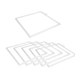 Dalle LED Cadre Lumineux 60x60 Slim 36W BLANC (Pack de 6) - Blanc Neutre 4000K - 5500K - SILAMP