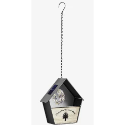 Décoration solaire à suspendre Maison- 30 MicroLED blanc chaud