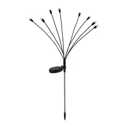 Décoration solaire style bouquet 8 boules- Hauteur 69cm- 4 Lumens