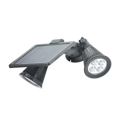 Double Projecteur Led Multicolores Solaire L350 Wi-light