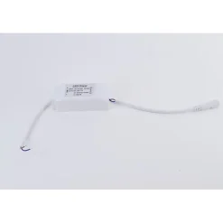 Downlight Dalle LED 24W Extra Plate Ronde BLANC - SILUMEN - Blanc Froid 6000K - Métal - Encastrable