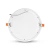 Downlight LED Rond 300mm - 24W - Blanc Chaud 3000K - Alu/PC - Garantie 5 ans