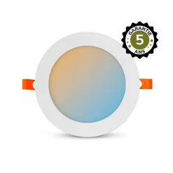 Downlight LED Rond 175mm - 12W CCT Dimmable - Blanc - Multi-températures