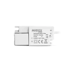 Downlight LED Slimy - Rond 120mm - 6W - Blanc chaud 3000K - Alu/PC