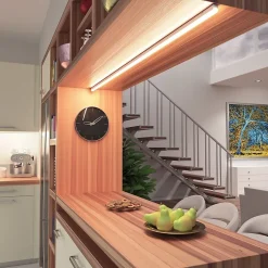 DURANDAL: Réglette LED format T5, 8W, 57,6cm, avec interrupteur, 4000K