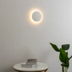 Eclairage mural moderne LED D18 cm compatible avec variateur - Lunar